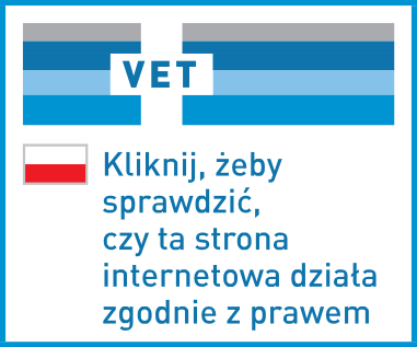 Logo na stronę internetową, przy pomocy której prowadzi się sprzedaż detaliczną produktów leczniczych weterynaryjnych na odleglość - obrazek przenosi do szczegółowych wytycznych